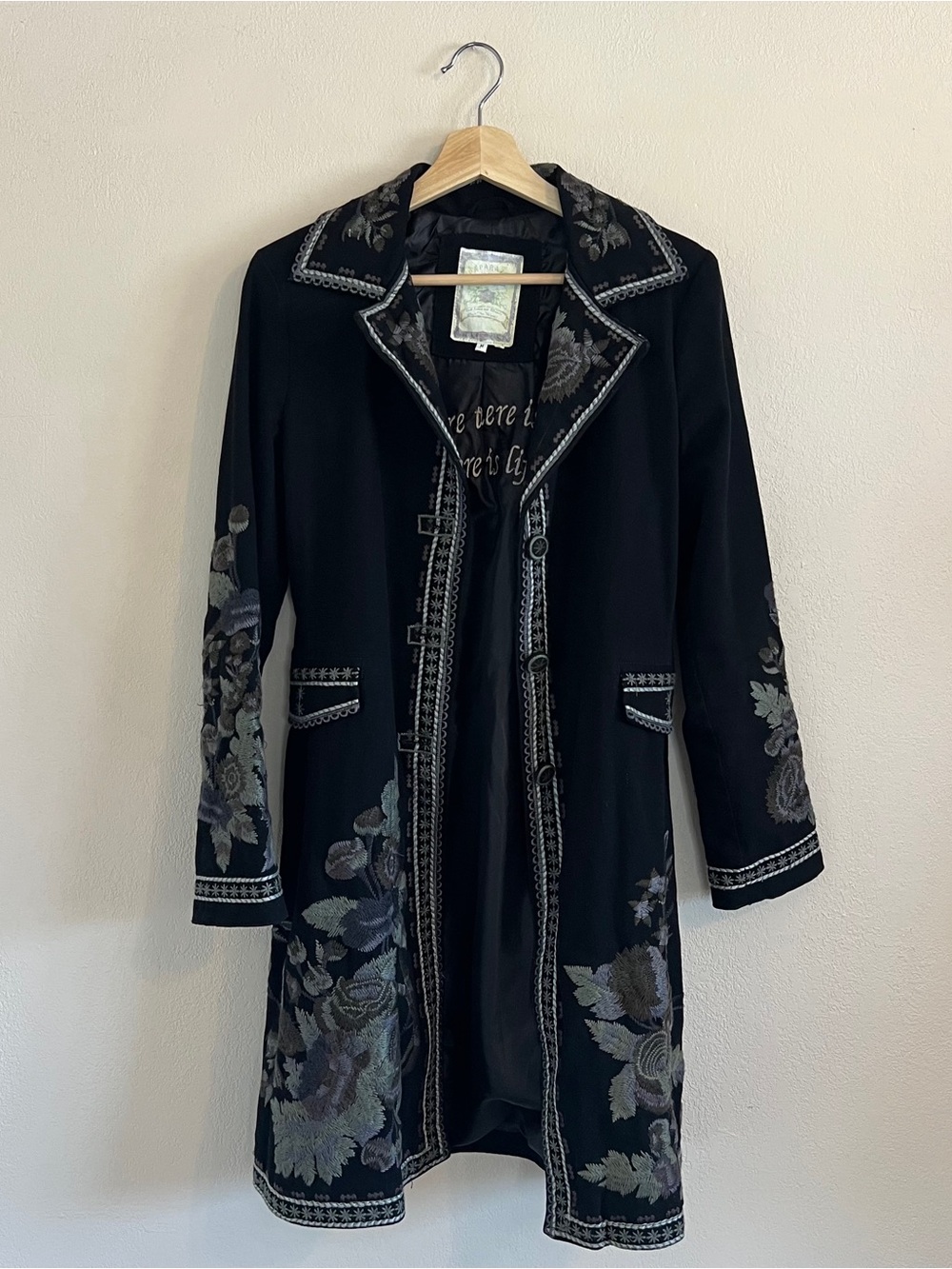 Y2K Paparazzi Embroidered Jacket